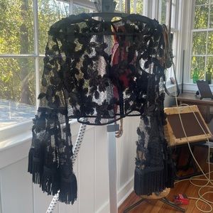 Alice McCall bell sleeved lace top